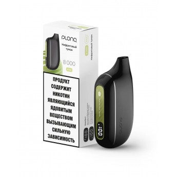 Одноразовый вейп PLONQ 8000 - Зелёный чай (Нефритовый туман)