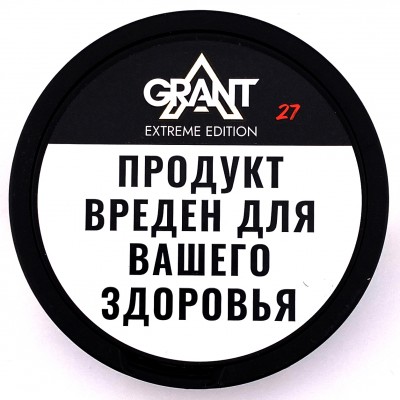 Паучи Grant, 55мг - Мята Ментол Эвкалипт EXTREME EDITION