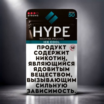 Никотиновые пластинки Hype, 11мг - Свежая мята (Ice cool)