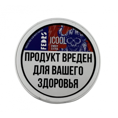 Паучи Fedrs Ice Cool, 45мг - Энергетик (ENRGY)