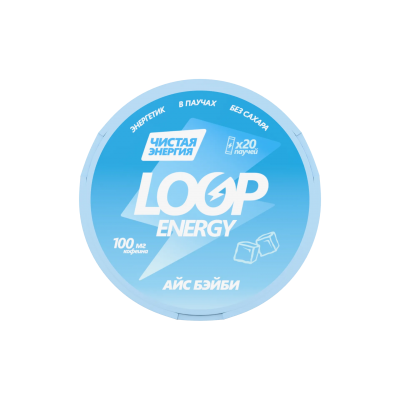Снакс Loop Energy - Мята (Ice Baby)