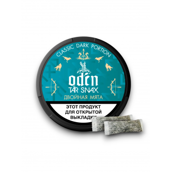 Снакс Odintarsnax Double mint compact, 21шт