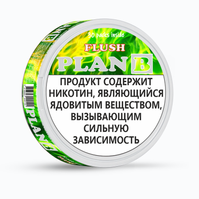 Паучи Plan B, 11мг - Яблоко Flush