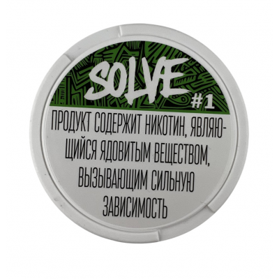 Паучи Solve, 20мг - Сладкая мята