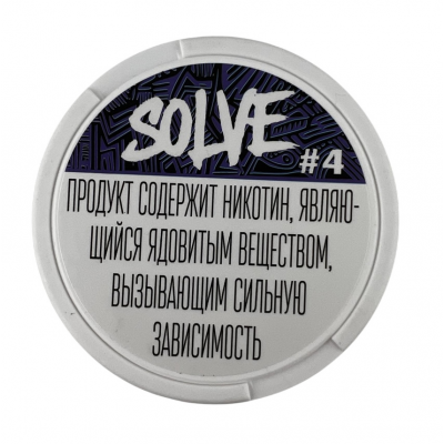 Паучи Solve, 20мг - Смородина