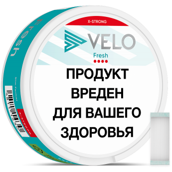 Паучи Velo, 10мг - Сладкая мята (Fresh)