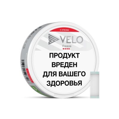 Паучи Velo, 9мг ± 2 мг - Морозная мята (Freeze)