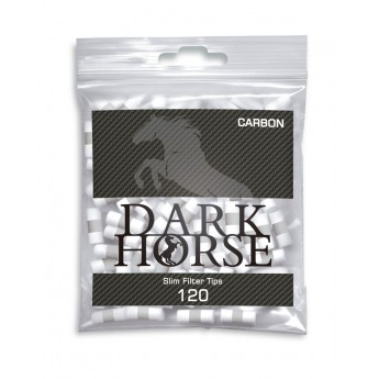 Фильтры для самокруток Dark horse 6/15мм угольные Фильтры для самокруток Dark horse 6/15мм угольные