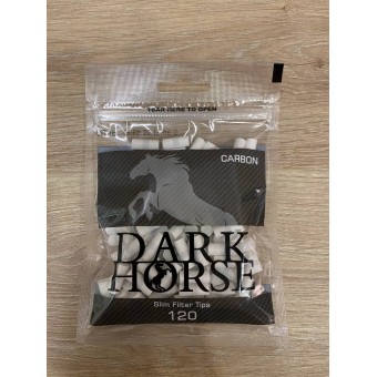 Купить Фильтры д/c Dark horse 6mm Carbon 120tips, Польша, описание, отзывы, цена