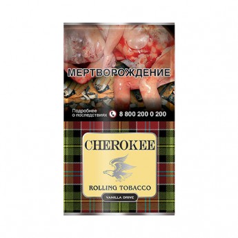 Табак курительный CHEROKEE с ароматом ванили 25гр