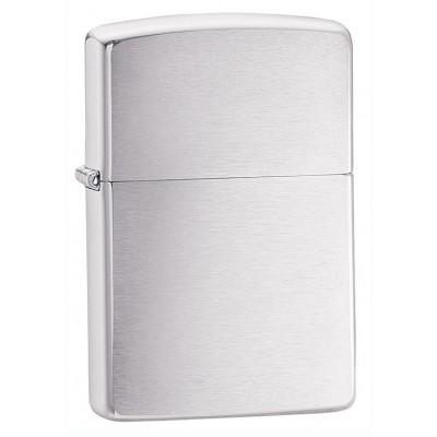 Зажигалка Zippo 200 Reg Brush Fin Chrome