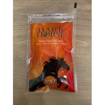 Купить Фильтры д/c Dark horse 7/22mm 100шт, Польша, описание, отзывы, цена