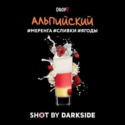 Табак для кальяна DARKSIDE Shot Меренга Сливки Ягоды (Альпийский)