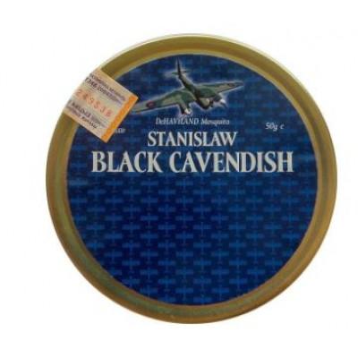 Табак трубочный Stanislaw Black Cavendish, металлическая банка