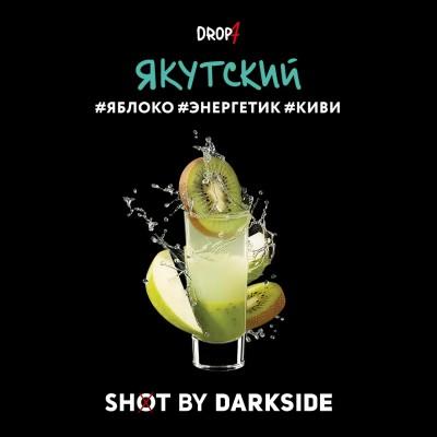 Табак для кальяна DARKSIDE Shot Яблоко Энергетик Киви (Якутский)