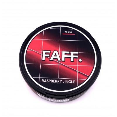 Паучи FAFF, 75мг - Ароматная малина RASPBERRY JINGLE