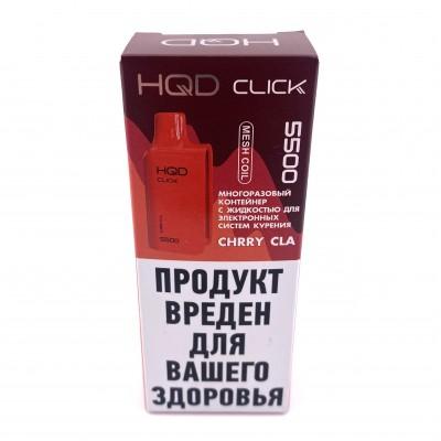 HQD CLICK Картридж Chrry Cla,(Кола Вишня) 5 мл . Одноразовый электронный испаритель (парогенератор)