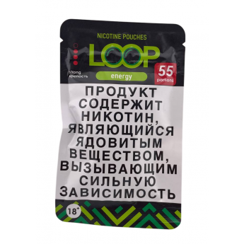Никотиновые пластинки LOOP, 11мг - Энергетик Energy