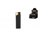 Зажигалка Angel Piezo Rubber black/gold, 204030 Зажигалка Angel Piezo Rubber black/gold, 204030