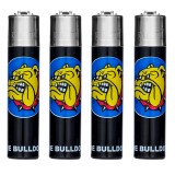 Зажигалка Clipper Buldog black